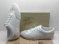 chaussures burberry pas cher top sharp white